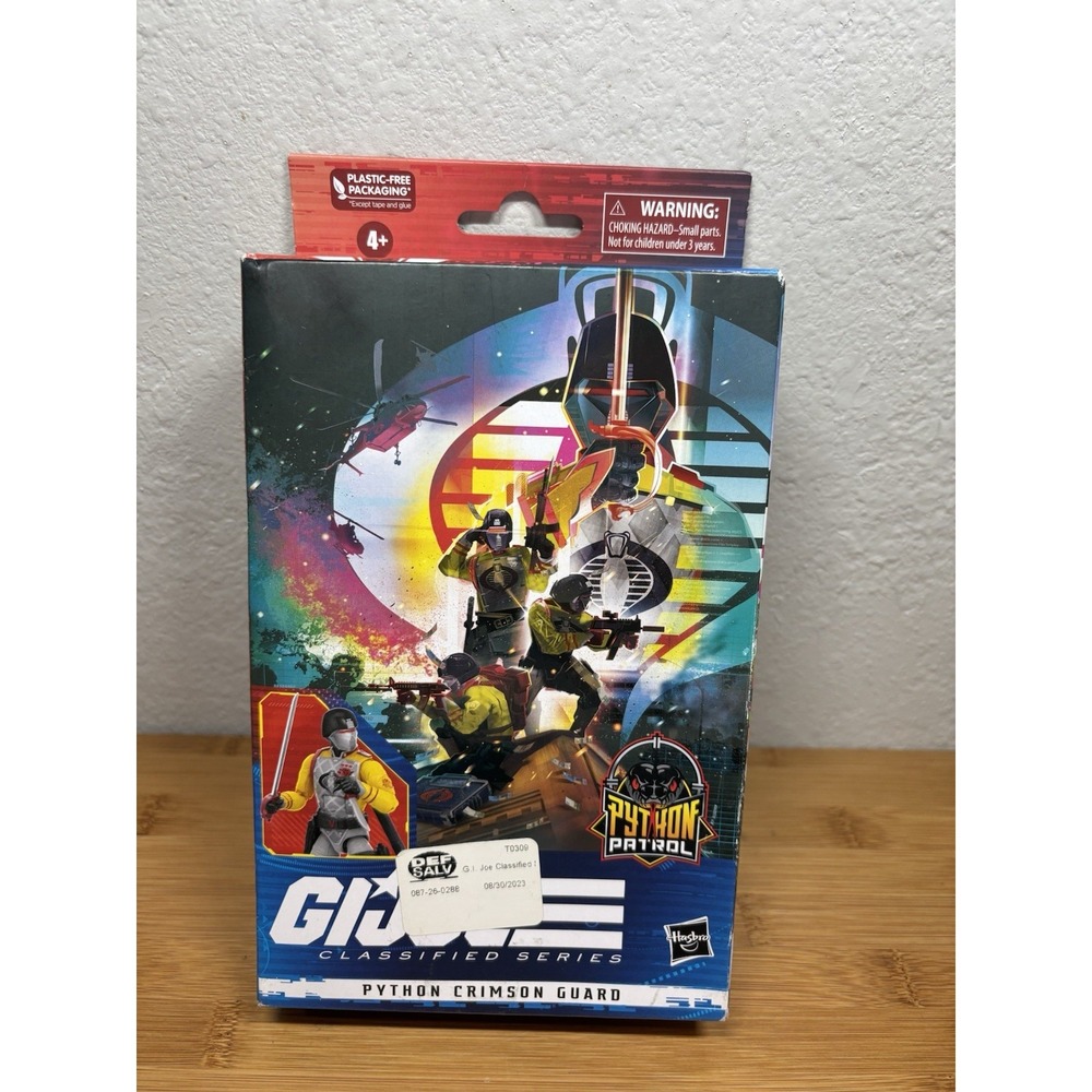 HASBRO G.I.JOE CLASSIFIED SERIES PYTHON CRIMSON GUARD ACTION FIGURE